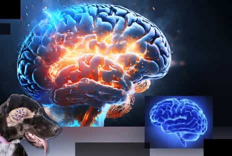En que se distingue el cerebro del hombre del cerebro del perro