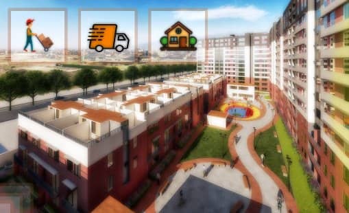 Mudanzas en condominio