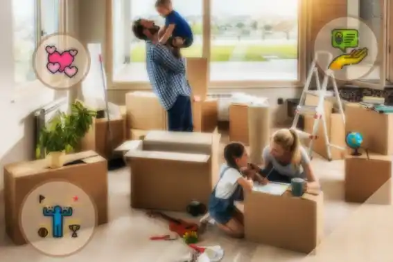 Como dar la noticia de una mudanza a nuestros hijos