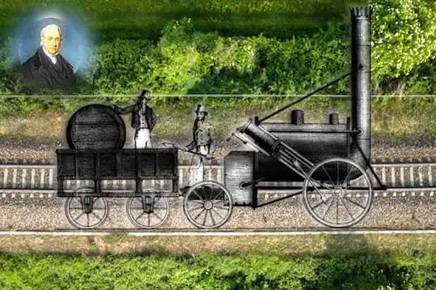 El Primer Ferrocarril Para Servicio de Viajeros
